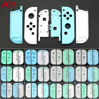 

JCD 1Set Animal Crossing Replacement Housing Shell Case For Nintend Switch Joycon Left Right Controller Cover with middle frame