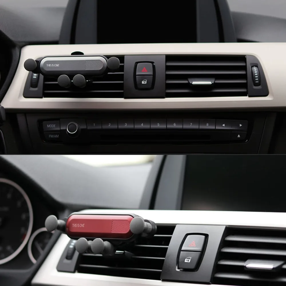 Универсальный гравитационный кронштейн, автомобильный держатель для телефона, крепление на вентиляционное отверстие, подставка, зажим для смартфона, автомобильный держатель для iPhone X MAX, Xiaomi Redmi