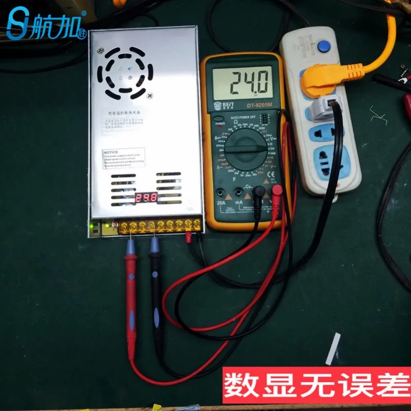 Цифровой Дисплей 220V к 24V15A360W импульсный источник питания 24V DC импульсный источник питания S-350-24 трансформатор