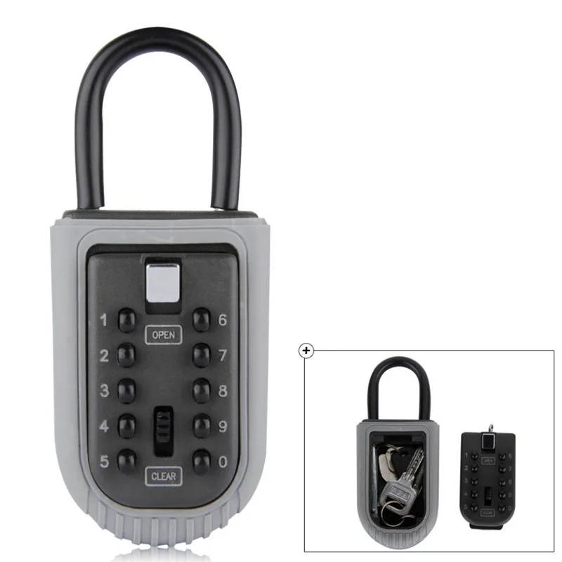 Amazon установлен пароль ключ коробка бытовой ключ коробка keys Box Коробка для хранения Кнопка пароль коробка
