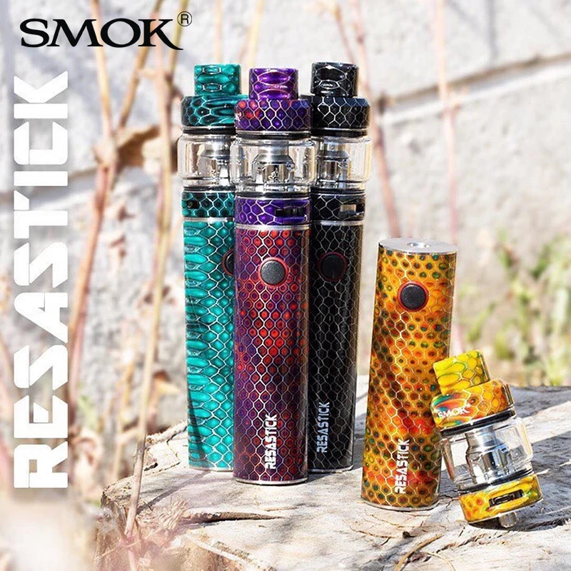 SMOK реса Stick Kit 2000 mah Встроенный Батарея 7,5 мл реса ребенок бак V8 Детские Mesh M2 спиральная электронная сигарета комплект Vape ручка Стиль