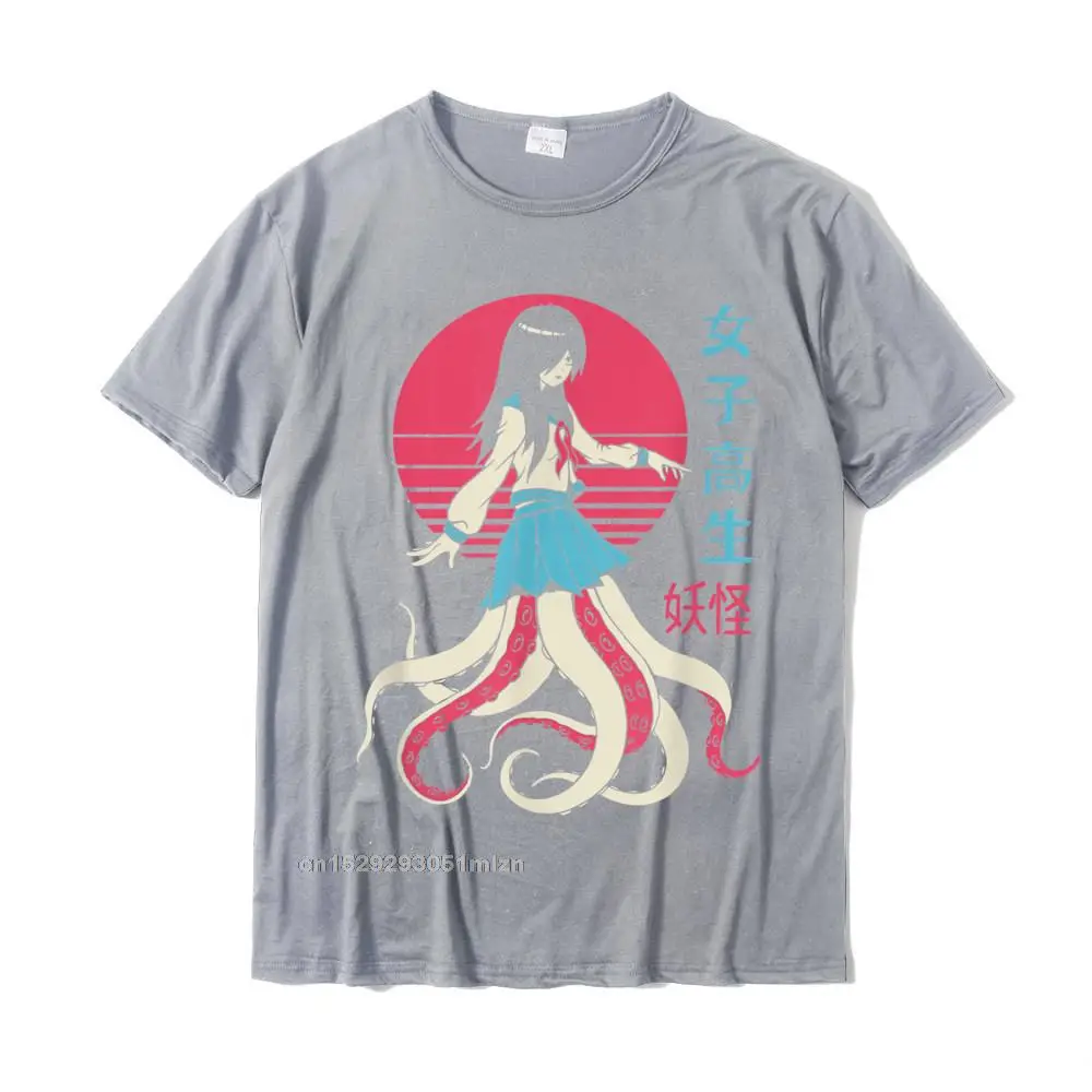 Tees Spirit School Girl T-Shirt__3231 Tees Summer Cheap 3D Printed Short Sleeve Cotton Crew Neck Men's T Shirt 3D Printed Spirit School Girl T-Shirt__3231 grey