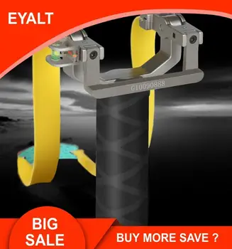 

Rotating Flat Band Slingshot Without Binding Fast Pressing Precision Engineering Professional Bow Frame Outdoor Tool Catapult