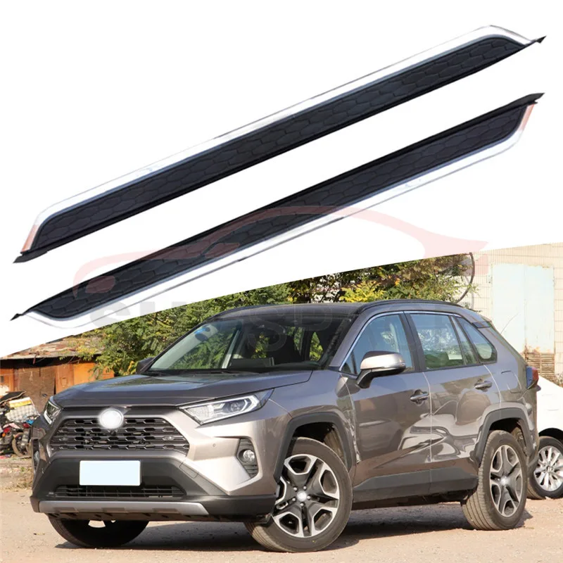 Боковая ступенька подходит для Toyota RAV4 2019 2020 алюминиевая защита платформы Nerf Bar |