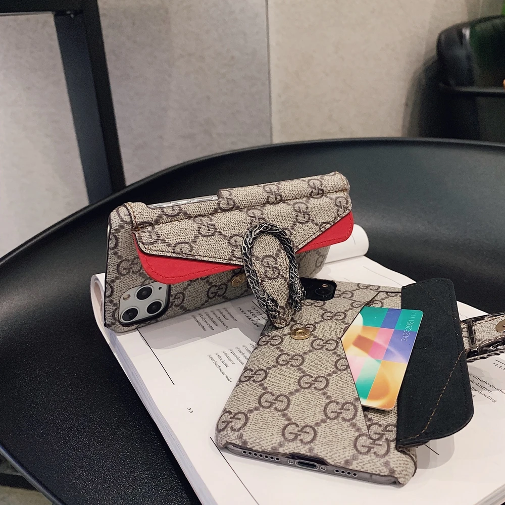 

Wallet four corner anti falling, fashionable and high quality, suitable for iPhone 11 x xr8plus 8 7 plus 7 case