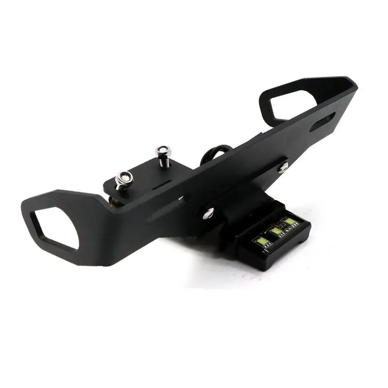 Moto Per Kawasaki Z1000 2014-2017 2015 2016 Z1000R 2018-2019 Supporto License Plate Frame Con La Luce Del Led
