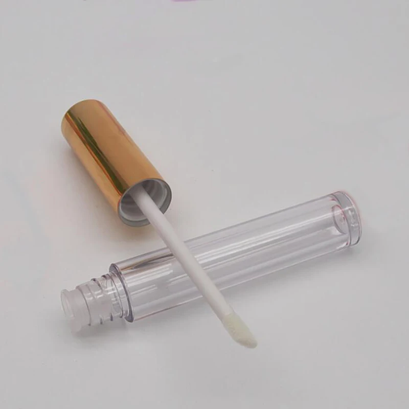 20pc 최고급 빈 립글로스 튜브 5ML, 둥근 립글로스 리필용 병, 플라스틱 액체 립스틱 용기