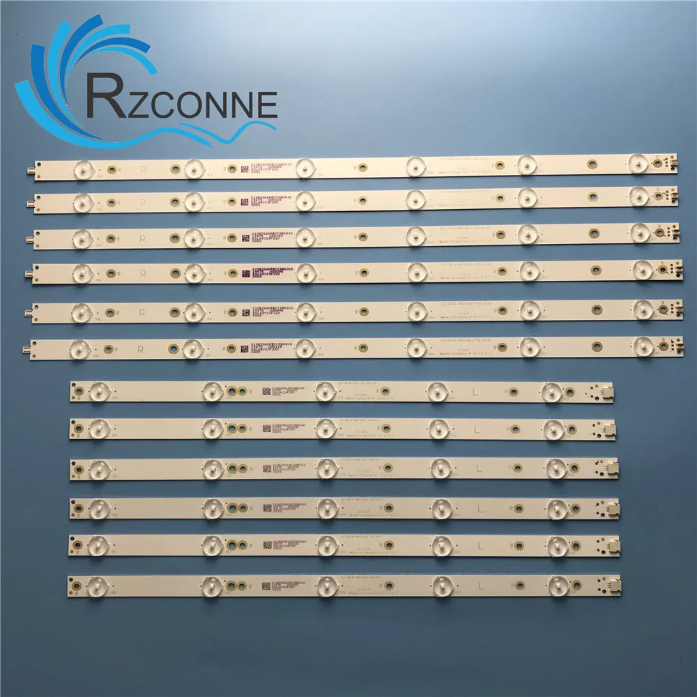 LED Backlight strip 11 lamp For EVTLBM490E0501-AJ-3(L) EVTLBM490E0601-AK-3(R) 49PUK4900/12