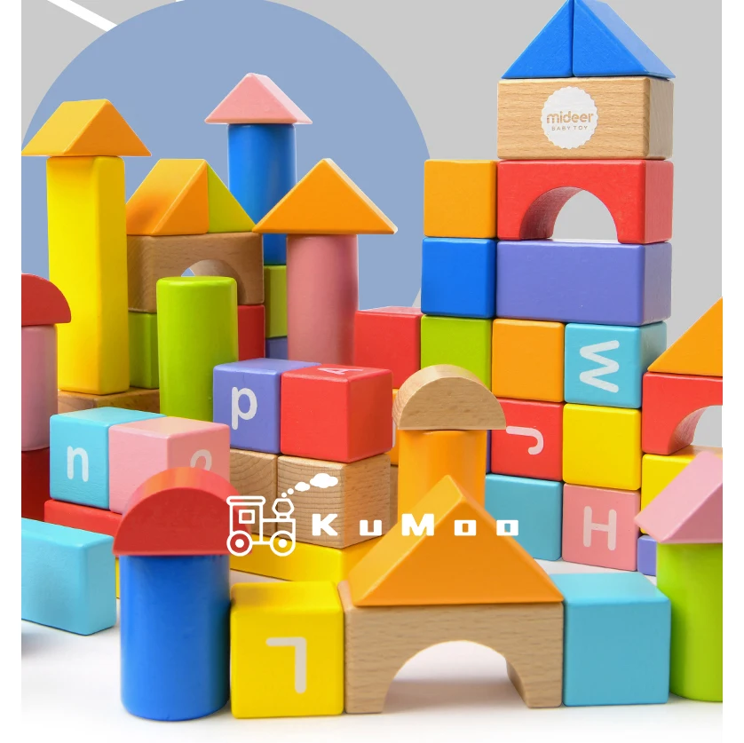 Hot Sale  MiDeer Building Blocks Baby Big Blocks Educational Toys Large for Children 50PCS Pretend Play Game 