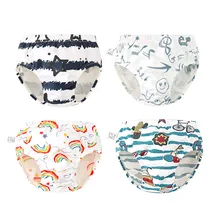 Нижнее белье для малышей, трусы для маленьких девочек, милые повседневные шорты для мальчиков, хлопковые трусы для новорожденных, трусы для маленьких девочек