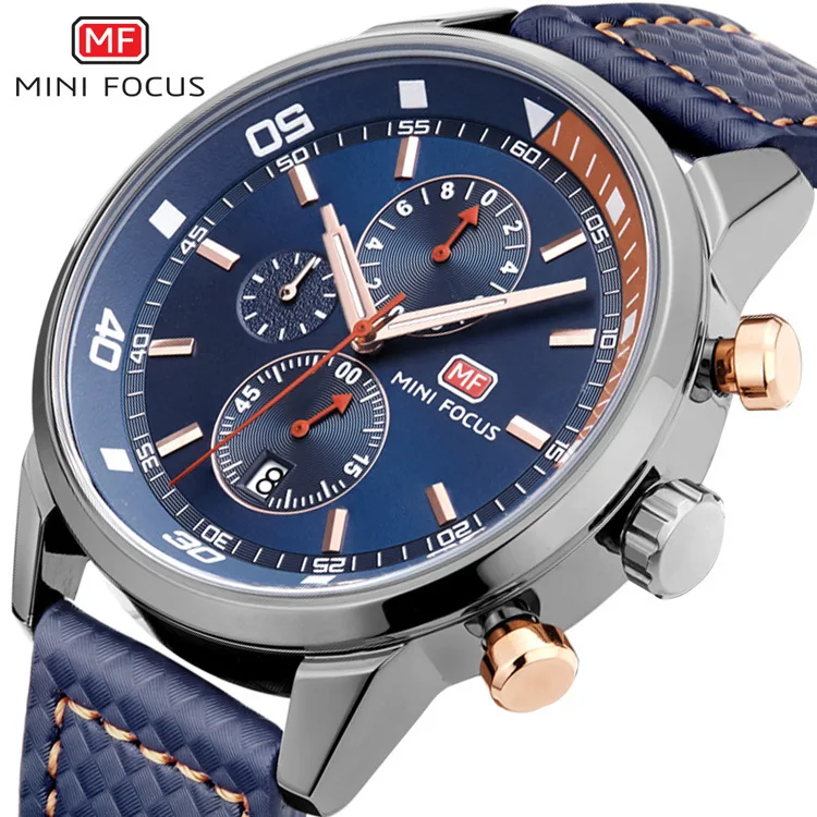 

Fox Mini FOCUS Men Multifunction Quartz Watch Fashion Calendar Small Three Needle Watch Mf0017g