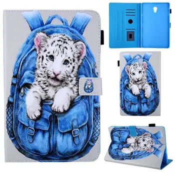 

Case for Apple iPad Pro Air Mini 6th 7th 7.9 9.7 10.5 11inch 360 Degrees Rotating PU Leather Cover Auto Sleep Wake White Tiger