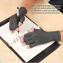 1 пара ручные перчатки при артрите терапевтические компрессионные унисекс циркуляционный захват перчатки при артрите Спорт Защита ладони поддержка запястья