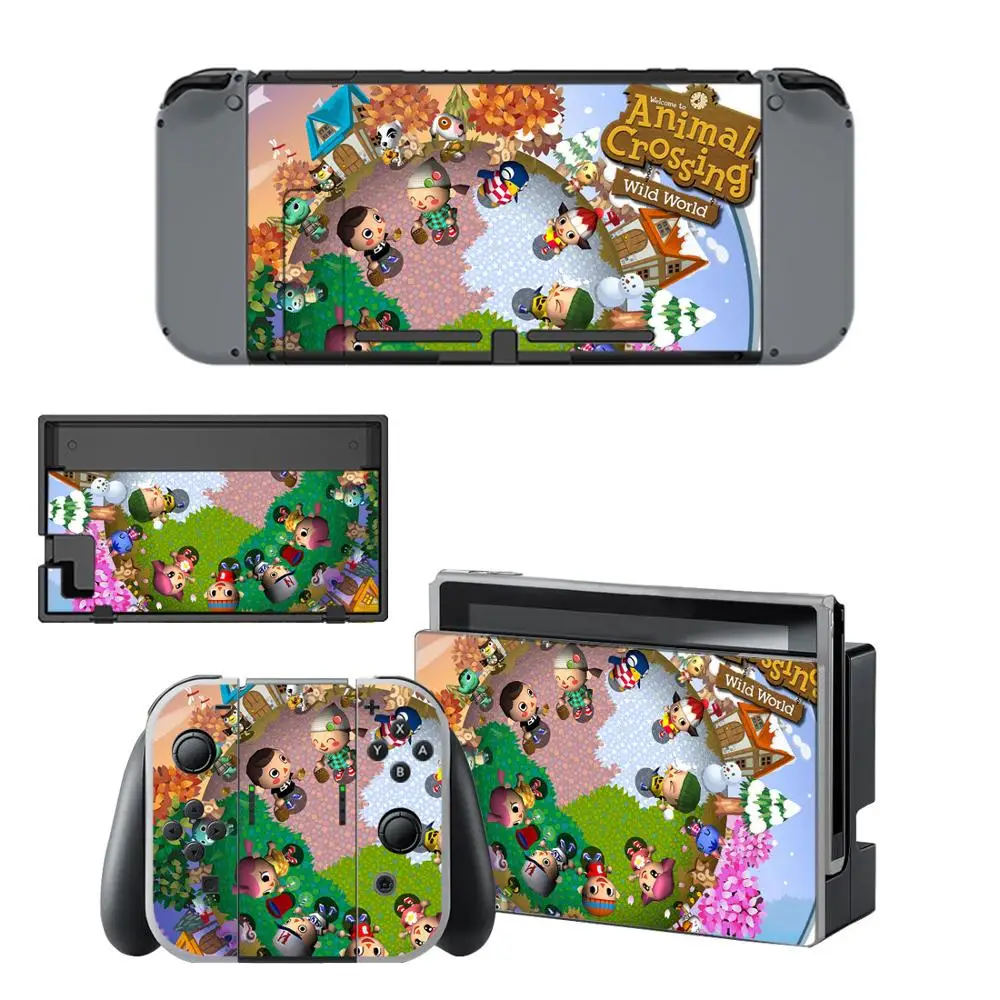 Наклейка для перекрещивания животных Виниловая наклейка Nintendo Switch с защитой