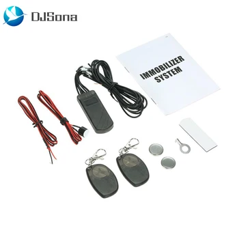 

Universal 2.4 GHz Car Alarm Immobilizer Circuit Cut Anti Theft Security English Version car immobilizer bypass RFID wireless