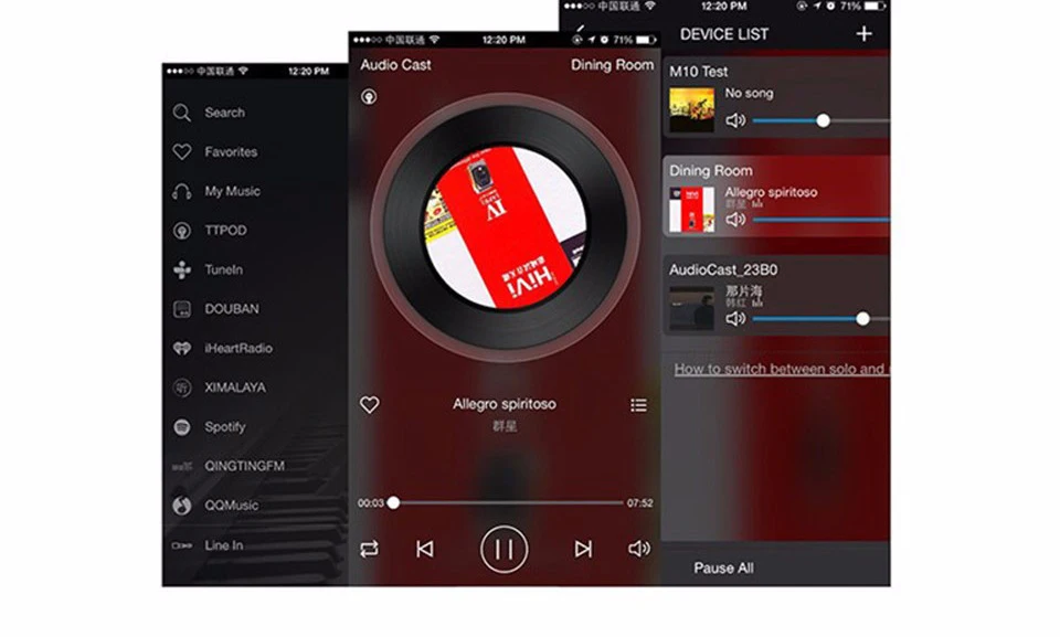airplay música receber adaptador para ios e