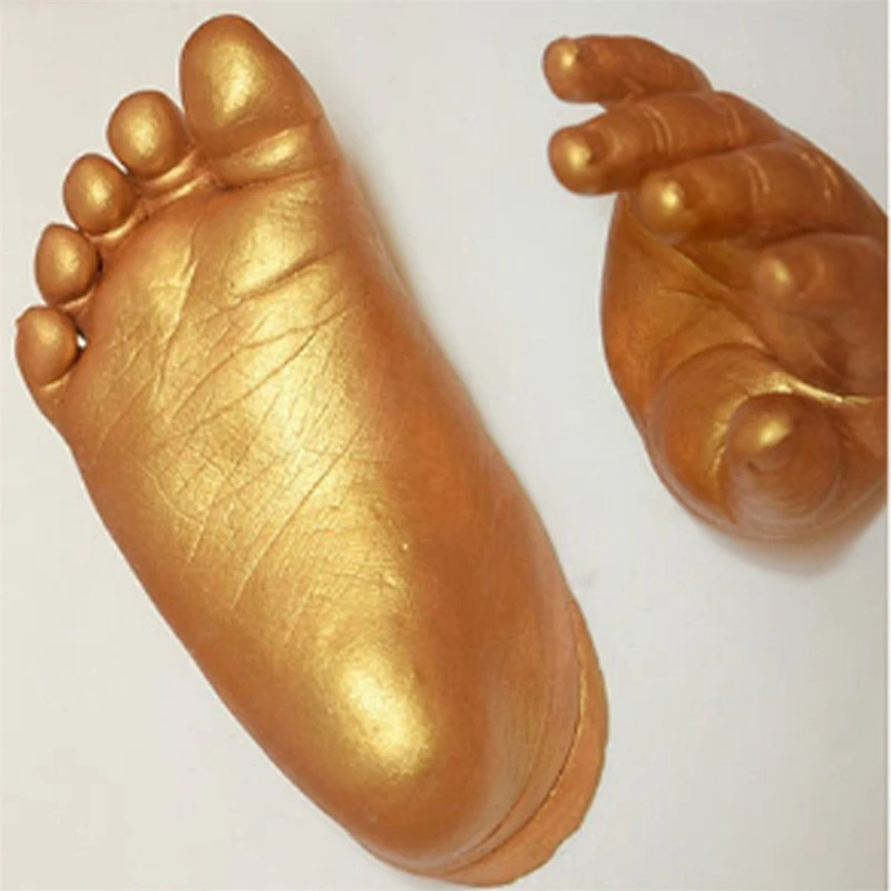 DIY Moulds For Baby’s Hands And Feet 3D Plaster Handprint Footprint