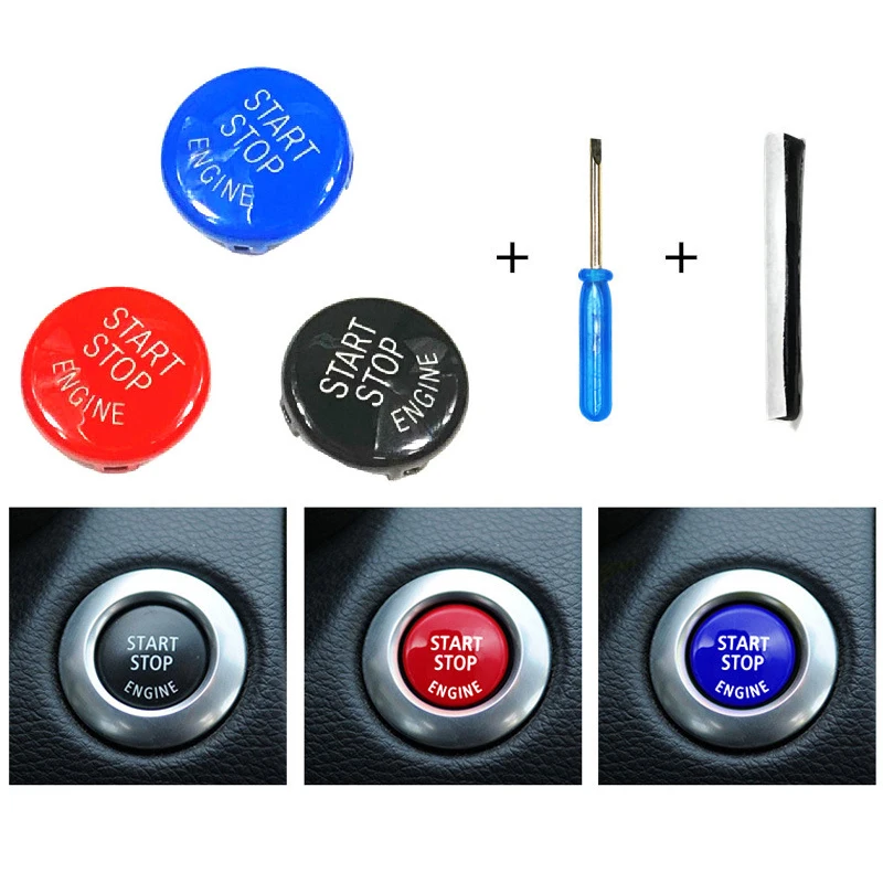 Кнопка запуска двигателя для BMW E87 E60 E83 E84 E89 E90 E91 E92 E93 сменная крышка переключатель