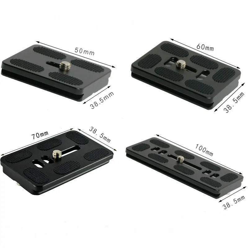 NEW Quick Release Plate Camera Mount Long Plate Base Bracket With 1/4 Inch Screw For DSLR Camera Tripod PU07