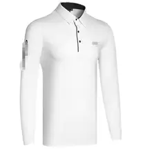 Новая мужская футболка для гольфа с длинным рукавом