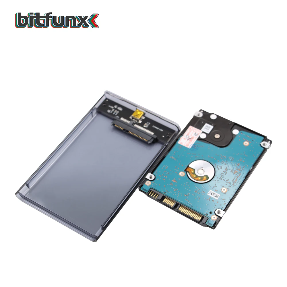 Карта памяти Bitfunx FMCB 8 Мб/16 Мб/32 Мб/64 МБ для USB игр+ 2,5 ''500 Гб SATA HDD для PS1 с 945 играми+ прозрачный черный чехол SATA HDD