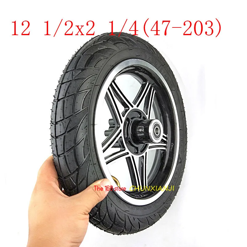 12 inch bike wheel and tire