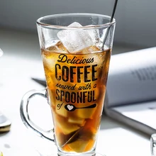 Летний стакан для холодных напитков, чашка для пива, стеклянная кружка для сока, стакан для коктейлей, чайная чашка, термостойкая, для ресторана, бара, паба, стакан для питья es