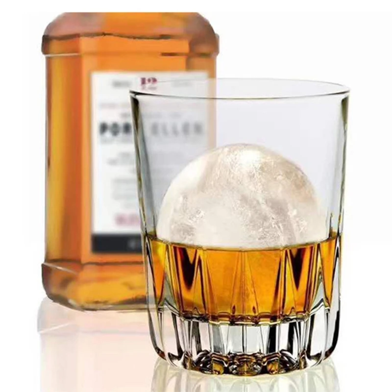4 Ball Shape Whiskey Stone Chilling Molds Silicone Reusable Ice Cubes for Cooling Wine Drinks Beverage Drinking | Дом и сад