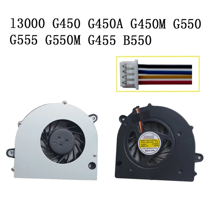 Вентилятор охлаждения для ноутбука Lenovo L3000 G450 G450A G450M G550 G555 G550M G455 B550 Кулер |