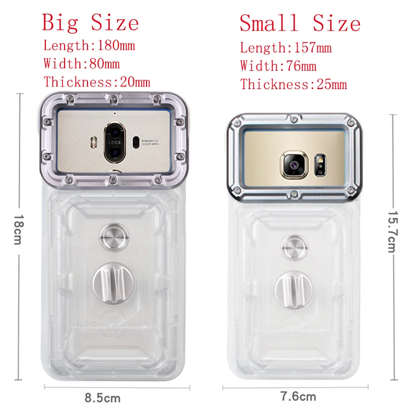 Универсальный Водонепроницаемый чехол для samsung Galaxy S4 S5 S6 S7 край S8 S9 S10 плюс S10E