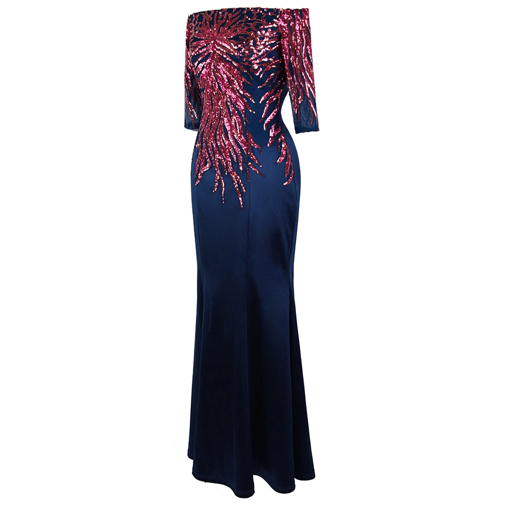 Angel-fashions платья для мам с коротким рукавом, с вырезом лодочкой, с открытыми плечами, сверкающими блестками, Русалка, длинное свадебное платье 456
