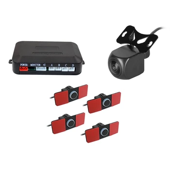 

1Set Parking Sensor Wireless WIFI Car Rear View Reverse Parking System 4X Sensors Night Vision Camera
