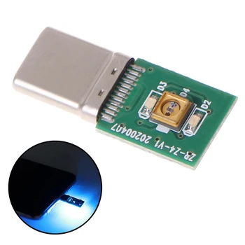 

0.4W 5vType-C Port Ultraviolet Disinfection Lamp Board UVC Disinfection Module Phone Wavelength: 275NM-285NM