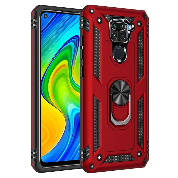 Shockproof for Xiaomi Redmi Note 9 Case Military Armor Drop Protective Ring Holder Magnet Phone Case Redmi Note 9 Pro Redmi 9 H1f25371cf62e4bd1884d7b20d2422c54x