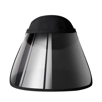 

Portable Adjustable UV Protection Hats Summer Anti-UV Sun Visor Hat Folding Face Shield Hat for Camping Hiking Fishing Travel