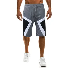 New Men Shorts Casual Male Hot Sale Shorts Knee Length Mens Summer Short Pants Tether Big Code Personality