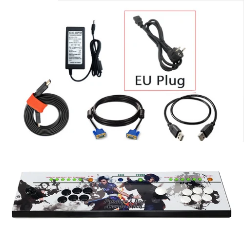 Продуктов видео игровая консоль с Пандора коробка 6 jamma мульти игра pcb доска - Цвет: D