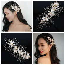 Модные хрустальные кораллы для волос, гребни невесты, заколки для волос со стразами, ювелирные аксессуары, женские Украшения для головы, головные уборы для невесты
