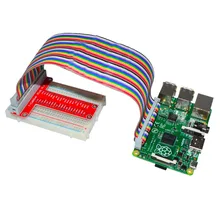 5 шт. для Raspberry PIB GPIO удлинитель DIY Kit Радуга 40P кабель+ Макет+ GPIO