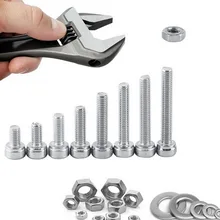 320Pcs/set M2/M2.5/M3 Hex Socket Head Cap Stainless Steel Screws and Nuts Set for Electronic Products 4/5/6/8/10/12/16/20mm 340pcs assorted stainless steel m3 screw 5 6 8 10 12 14 16 18 20mm with hex nuts bolt cap socket set