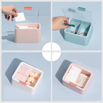 

Large Capacity Double layer Plastic Cosmetics Storage Box Jewelry Earring Bead Screw Holder Case Display Organizer Container