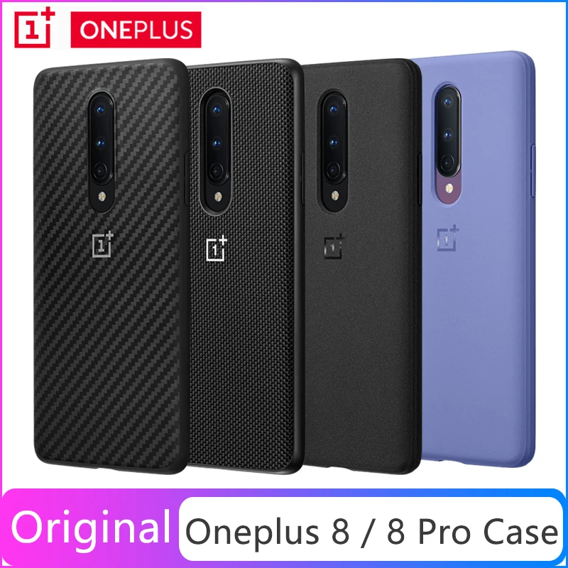Официальный Оригинальный чехол Oneplus 8 Pro нейлоновый чехол-бампер песчаник бампер
