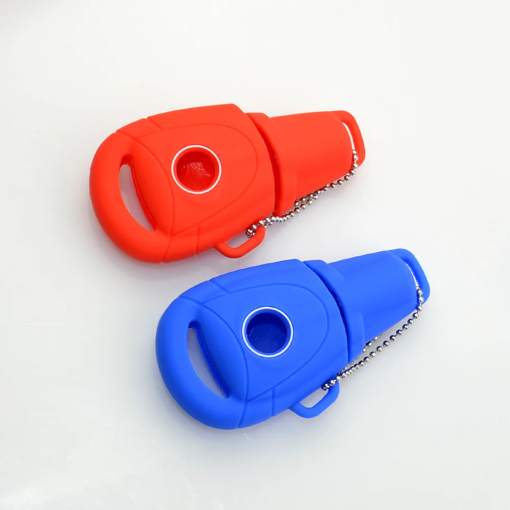 Keyforkesscustodia protettiva per custodia in Silicone per auto a 4 pulsanti in gomma per SAAB 93 95 9-3 9-5 sostituzione della copertura del telecomando Fob Shell rosa rosso - H1f2651735d6a4a15bb9ba8afa05b0340M