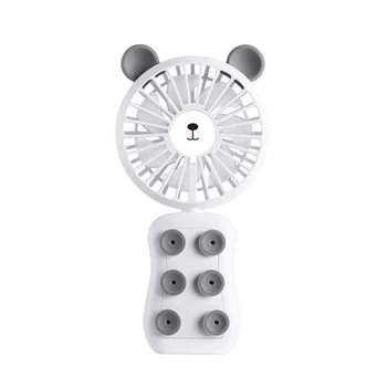 

Handheld Mini Game Fan Creative Suction Cup Bracket Mobile Game USB Folding Small Fan
