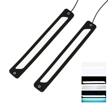 

Led DRL Daytime Running Light Waterproof 12v COB White Color Day Light Fog Light Turning Signal Flexible Cars Running Light