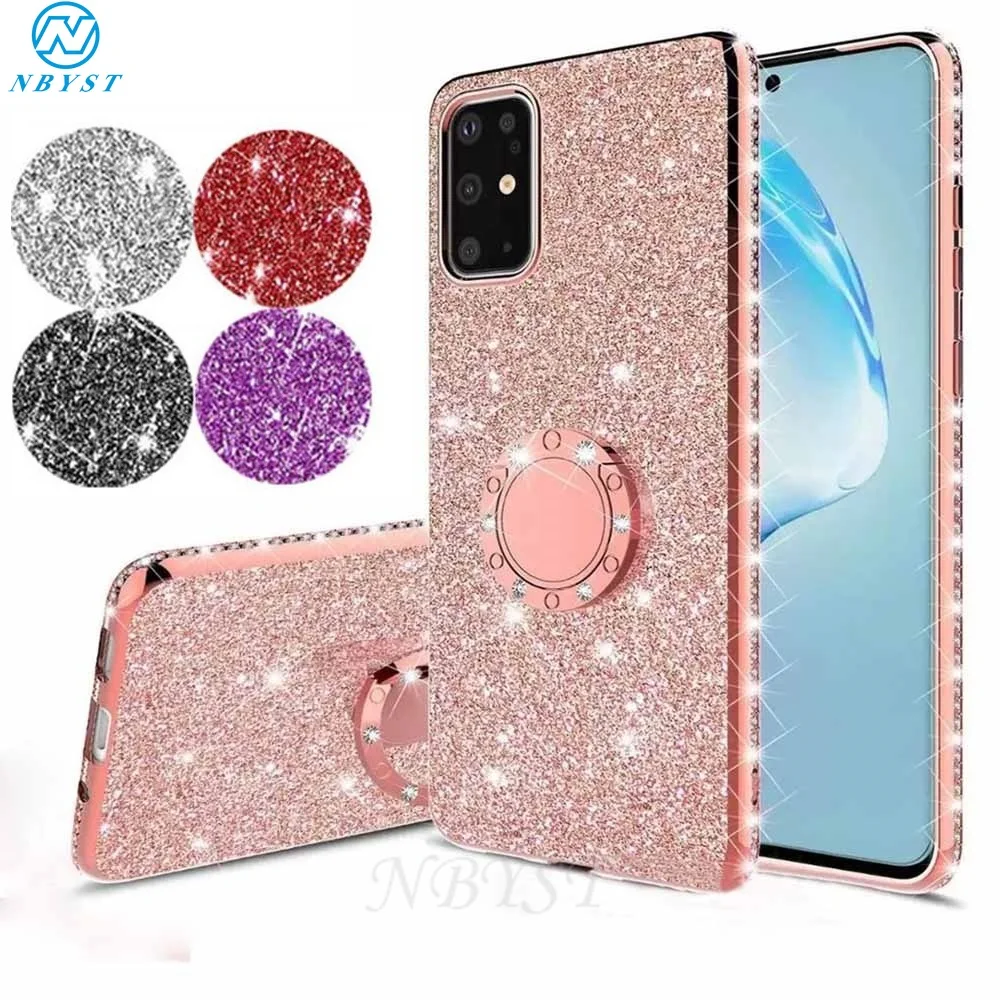 Шикарный мягкий чехол для телефона Huawei Y5P Y6P Y8P P40 Lite E Pro Y9S Y9 Prime блестящий со