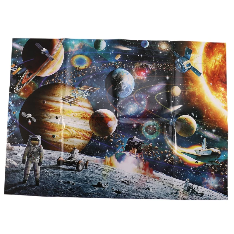 Головоломка для детей и взрослых, 1000 деталей, бумажная головоломка, пейзаж, живопись, мультфильм, дети, раннее образование, интеллектуальная сила, игрушки, чи