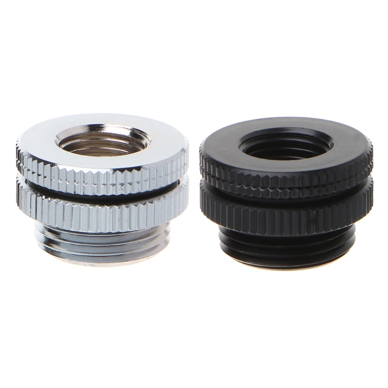 

G1/4 Threaded Wear Plate Bulkhead Fitting Top Injection Connector Water Cooling