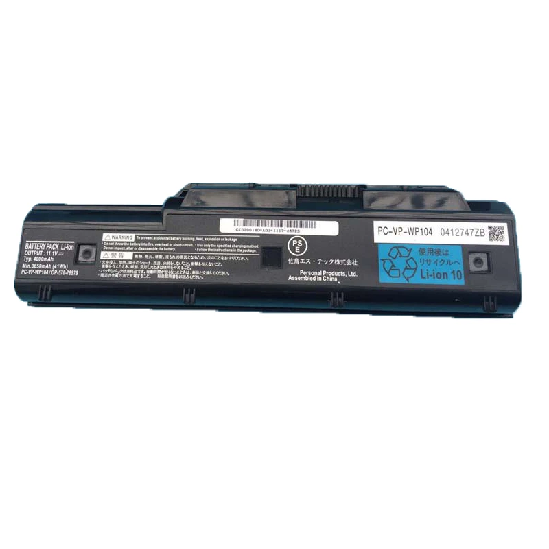 Laptop Batarya Icin Nec Ll550 Ll750 Pc Vp Wp104 Pc Ll370ds6w Ll370ds6b Pc Vp Wp103 Wp104 Op 570 Pc Vp Wp114 Pc Vp Wp127 Laptop Battery Battery For Laptopnec Laptop Battery Aliexpress
