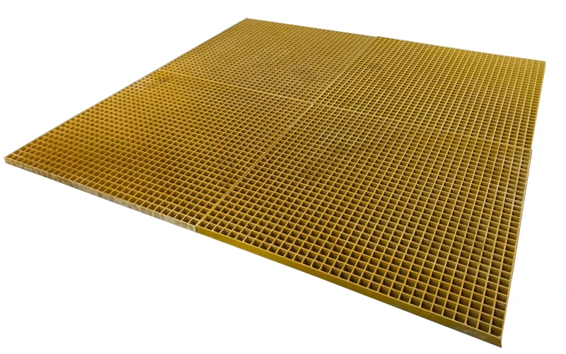 4'x4', 1.5" Frp Grating Grating Panel Thickness Fiberglass Molded